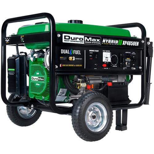 Duromax 4850 Watt Gasoline Propane Portable Generator With Oem