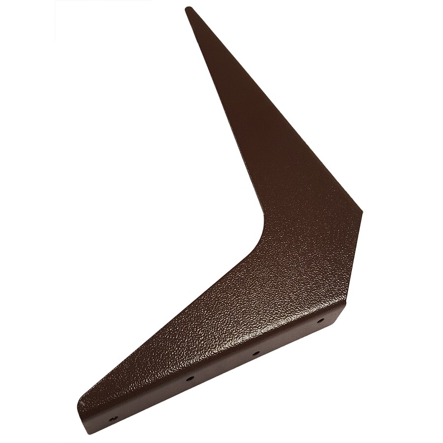 CounterBalance Workstation Bracket 12in x 1.54in x 18in Brown