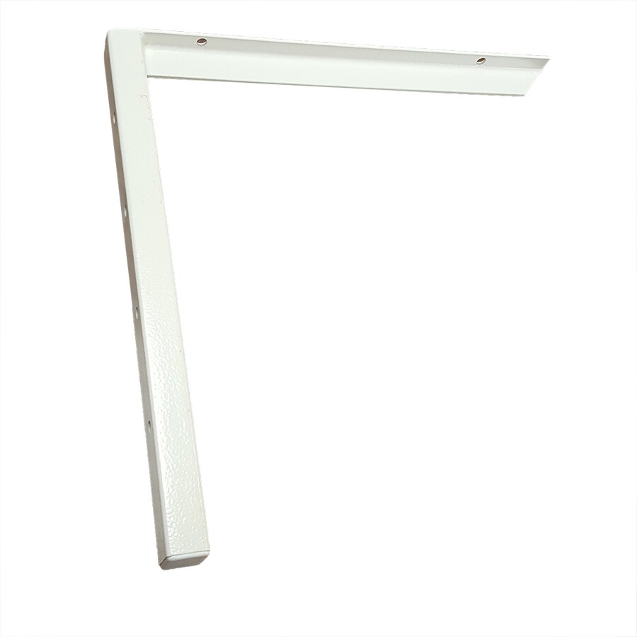 ... Bracket Mini 18-in x 1-in x 18-in White Countertop Support Bracket