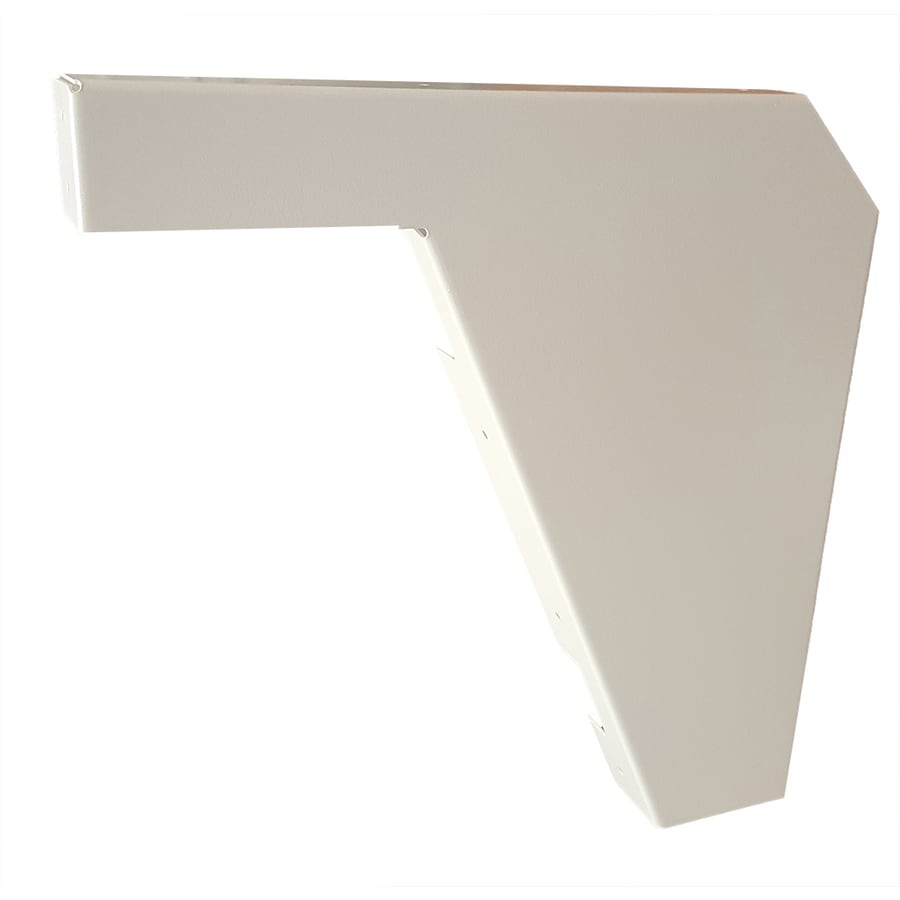 CounterBalance ADA Bracket 22in x 3in x 21in White Countertop