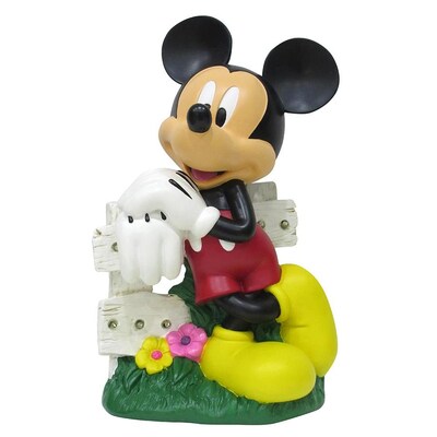Disney 14 17 In H X 9 06 In W Mickey Garden Statue At Lowes Com
