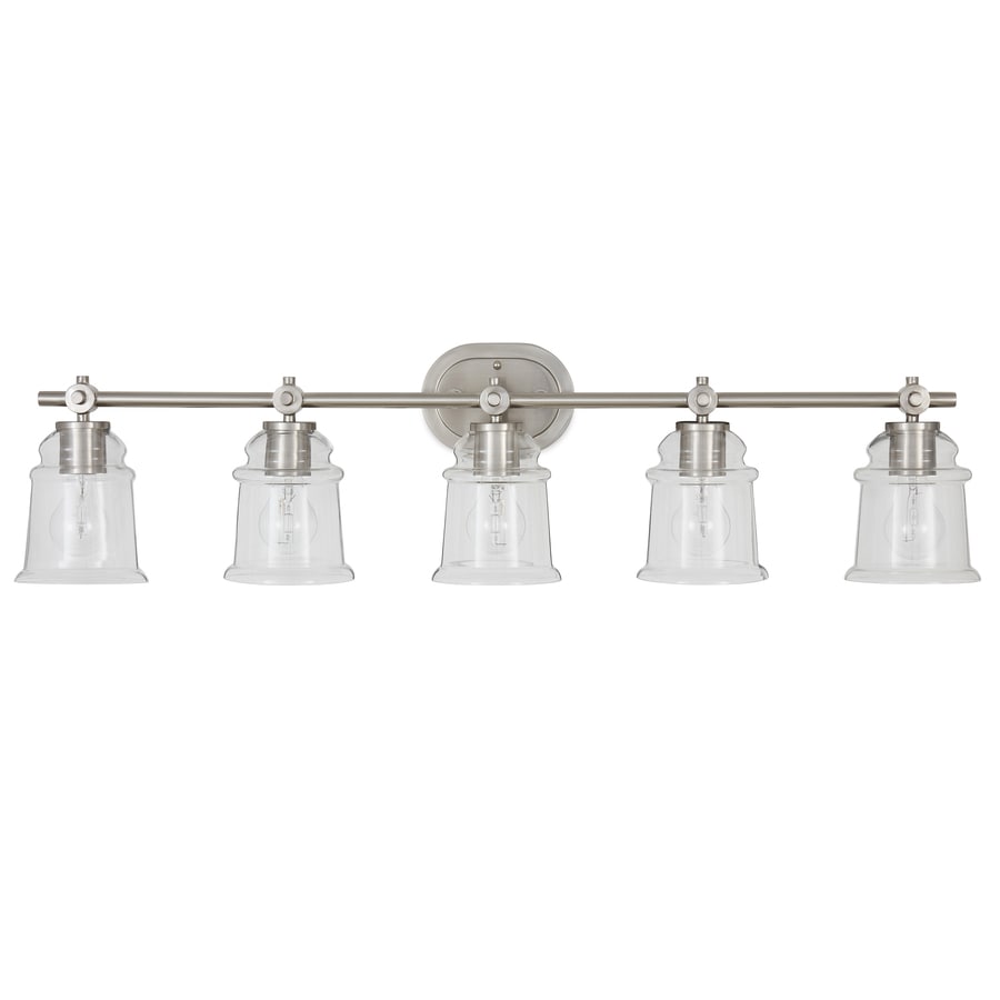 Nickel Vanity Lights At Lowes Com