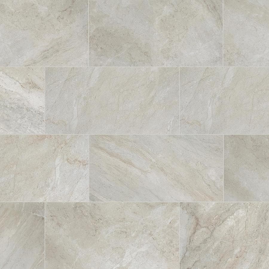 Style Selections Classico Taupe 12 In X 24 In Glazed Porcelain