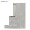 Style Selections Ridgemont Silver 12-in x 24-in Porcelain Floor and
