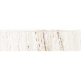 Style Selections Corinth White Porcelain Bullnose Tile (Common: 3-in X 12-in; Actual: 2.76-in x 11.76-in)