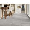 Style Selections Ridgemont Silver Porcelain Tile Sample (Common: 8-in X