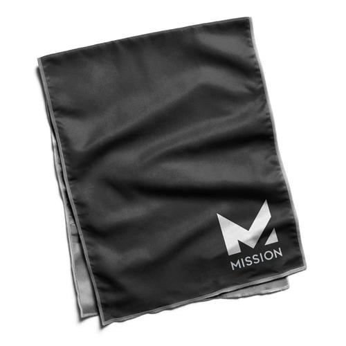Mission Black Polyester Cooling Towel in the Heating & Cooling Apparel ...