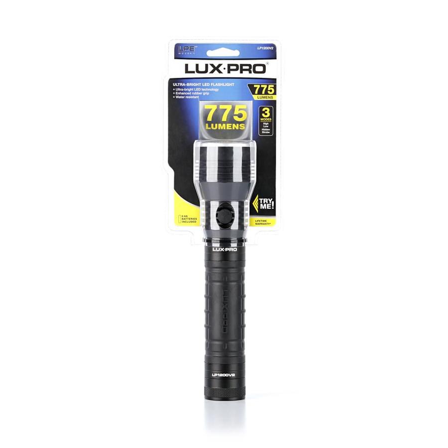 Lux-Pro 775-Lumen LED Flashlight (Battery Included) in the Flashlights ...