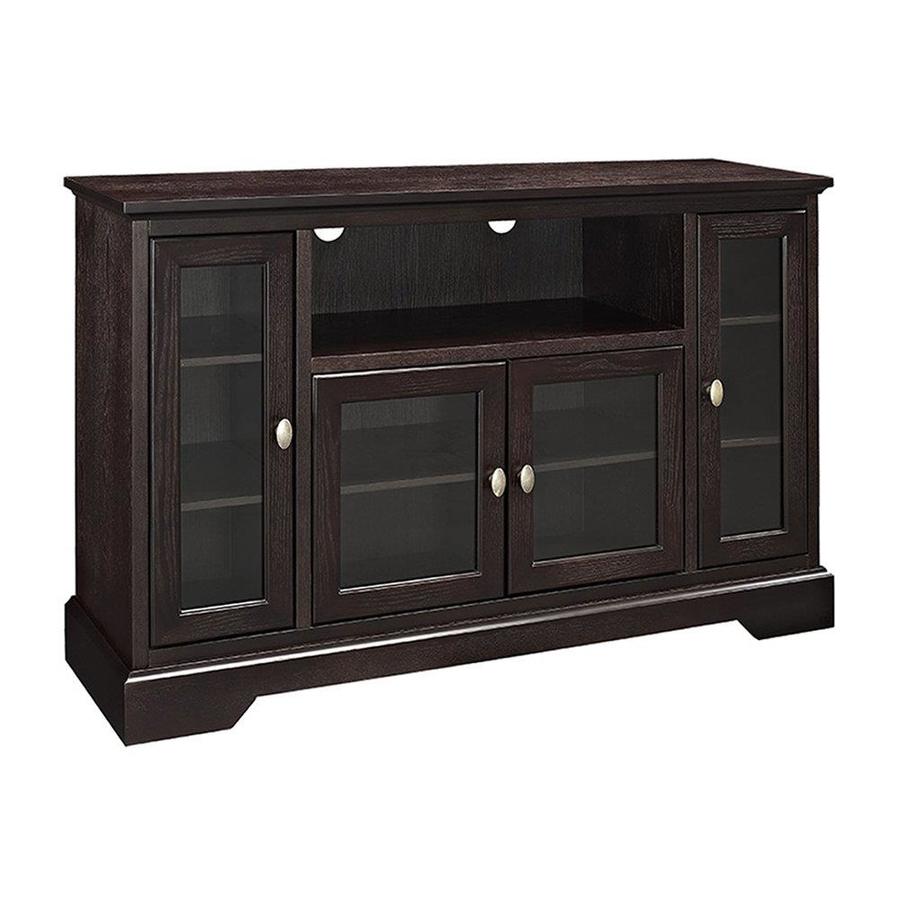 Walker Edison Highboy Espresso Tv Cabinet At Com