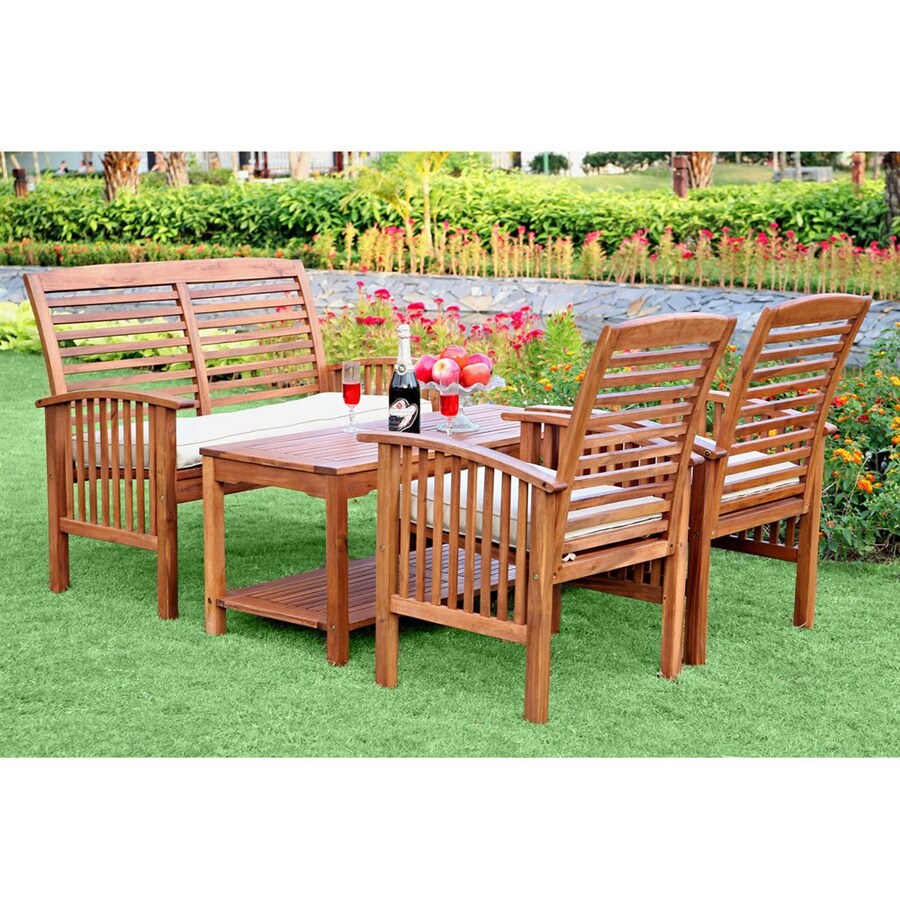 Walker Edison Patio Conversation Sets At Lowes Com