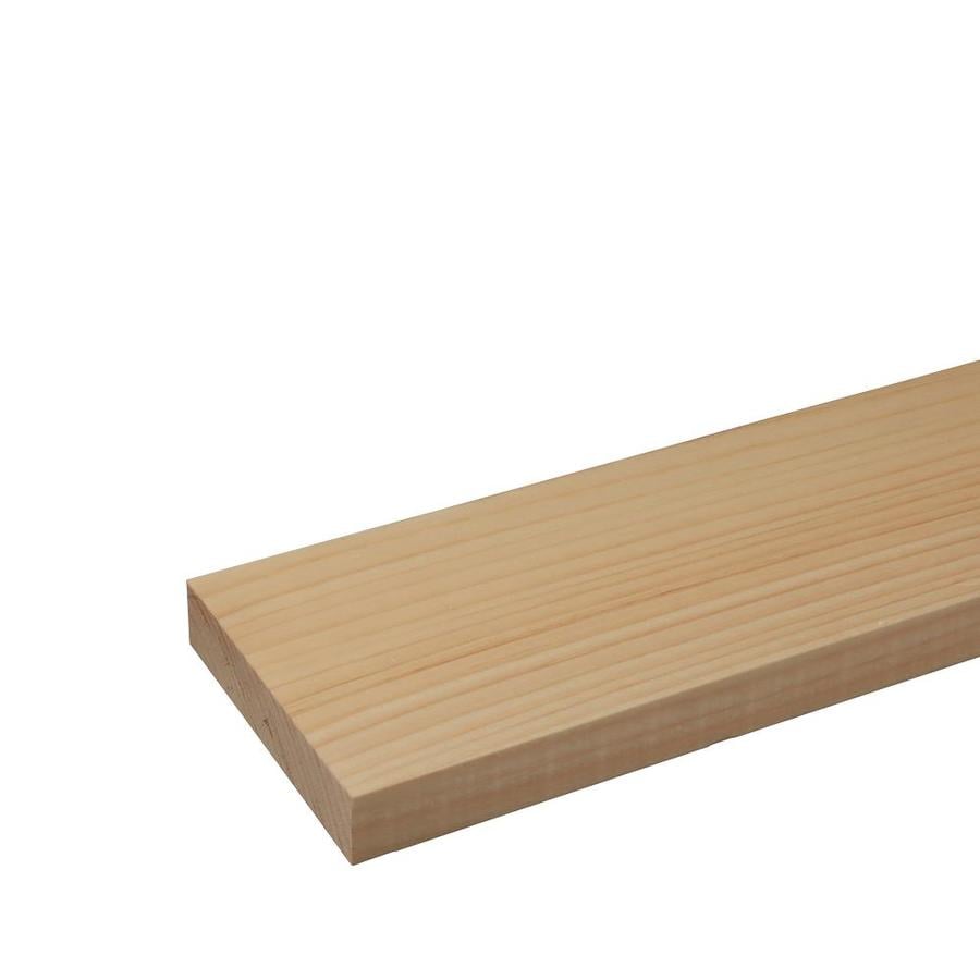 11/8in x 6in x 8ft; Actual 1.125in x 5.5in x 8ft