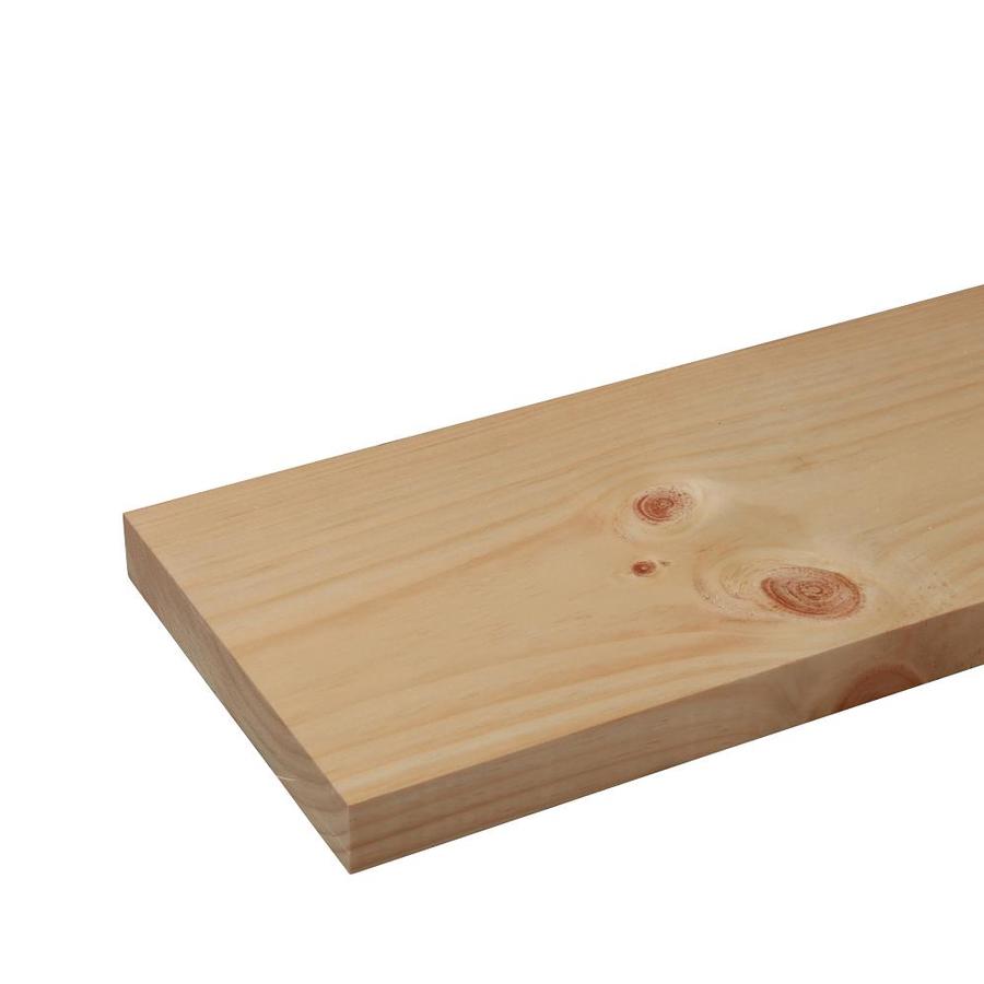 11/8in x 8in x 12ft; Actual 1.125in x 7.25in x 12ft