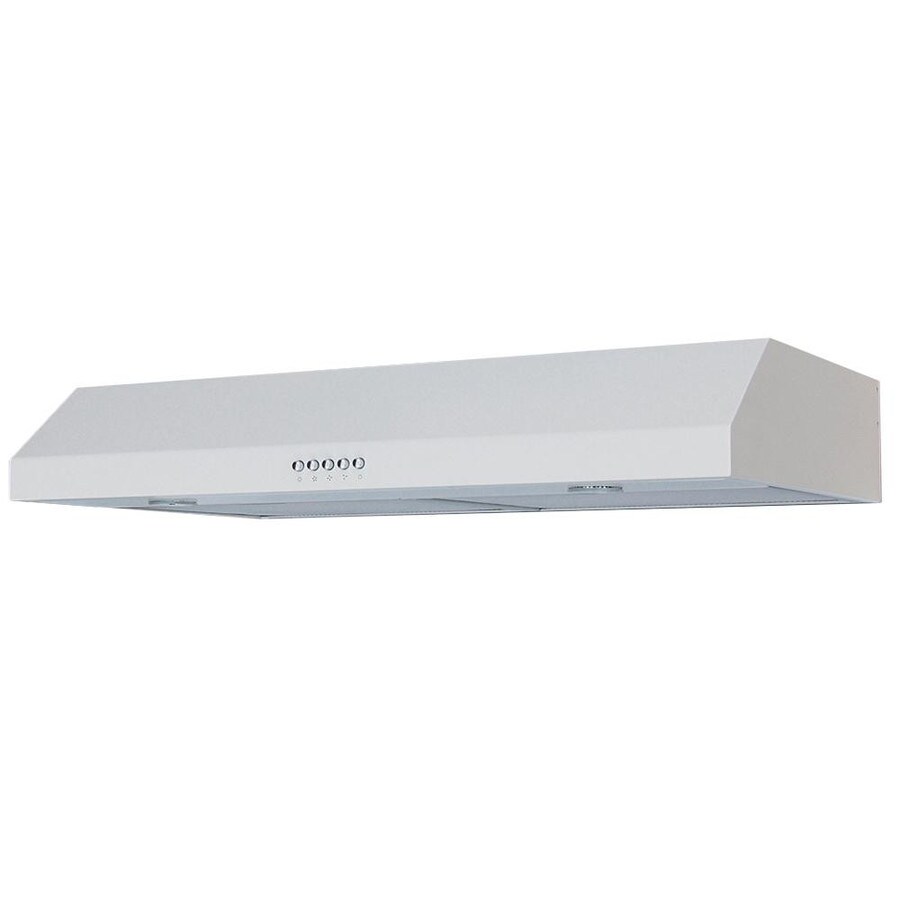 Windster 30in Convertible White Range Hood at