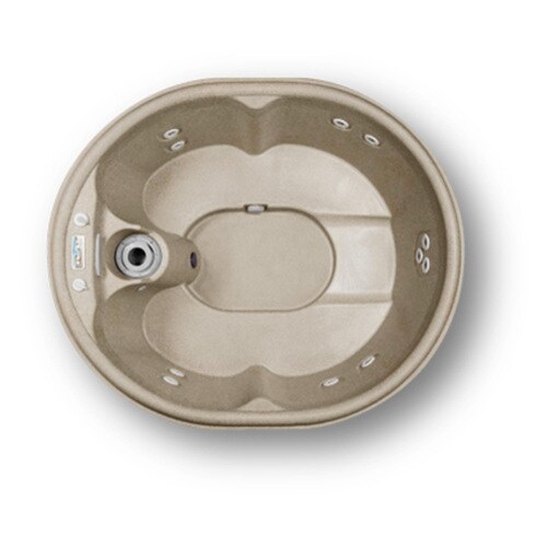 Lifesmart 4Person 12Jet Oval Hot Tub in the Hot Tubs & Spas department at