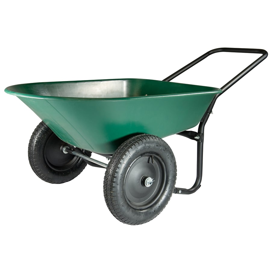 Marathon 5 Cu Ft Poly Wheelbarrow At Lowes Com