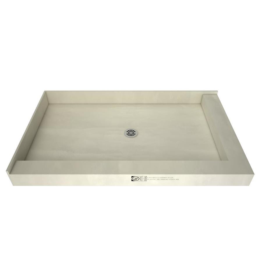 Redi Base Made For Tile Molded Polyurethane Shower Base 42-in W x 60-in ...