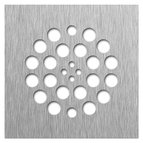 Redi Drain Brushed Nickel Metal Drain Cover in the Bathtub & Shower