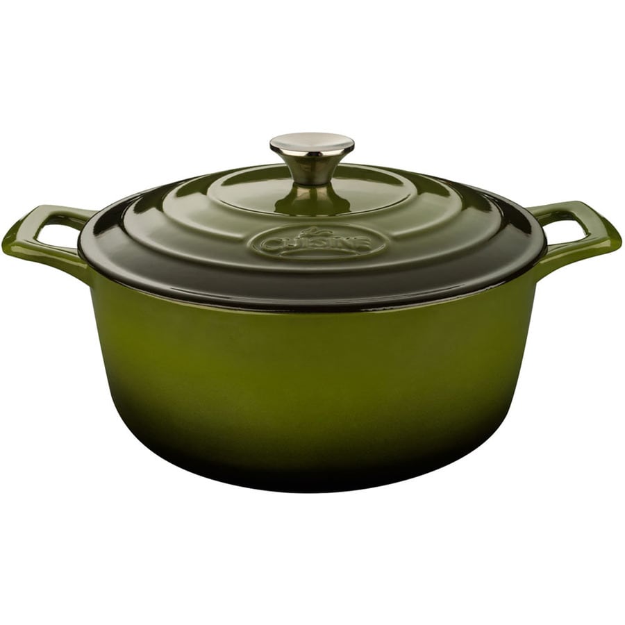 La Cuisine 5-Quart Cast Iron Dutch Oven with Lid