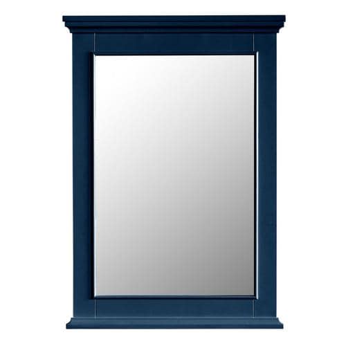 Allen Roth Mirror 25 In Navy Blue Rectangular Bathroom At Navy Blue Rectangular Bathroom Mirror
