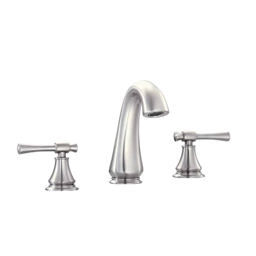 Avanity Triton Brushed Nickel 2-handle Widespread WaterSense Bathroom ...