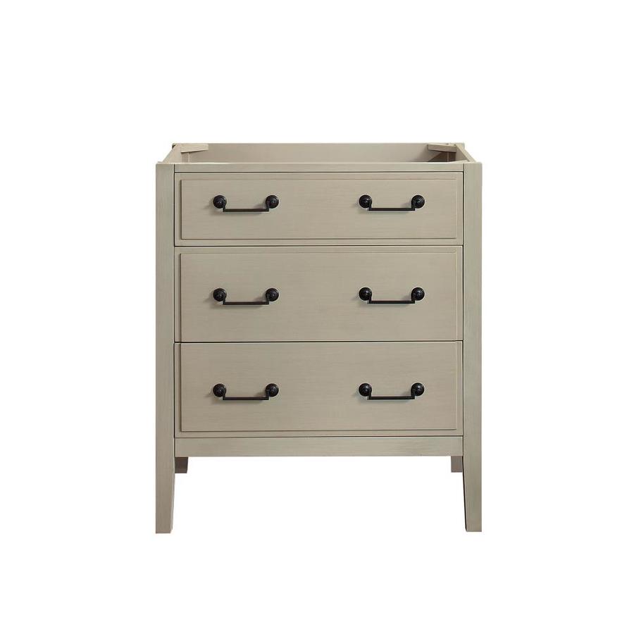 Avanity Delano 30in Taupe Glaze Bathroom Vanity at