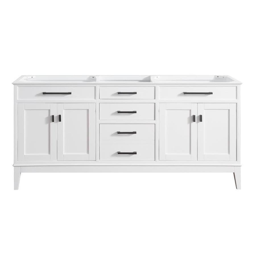 Avanity Madison 72in White Bathroom Vanity at