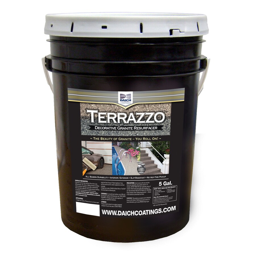 Daich Terrazzo™ Decorative Granite Resurfacer 5 Gal Silverado in the Porch & Floor Paint