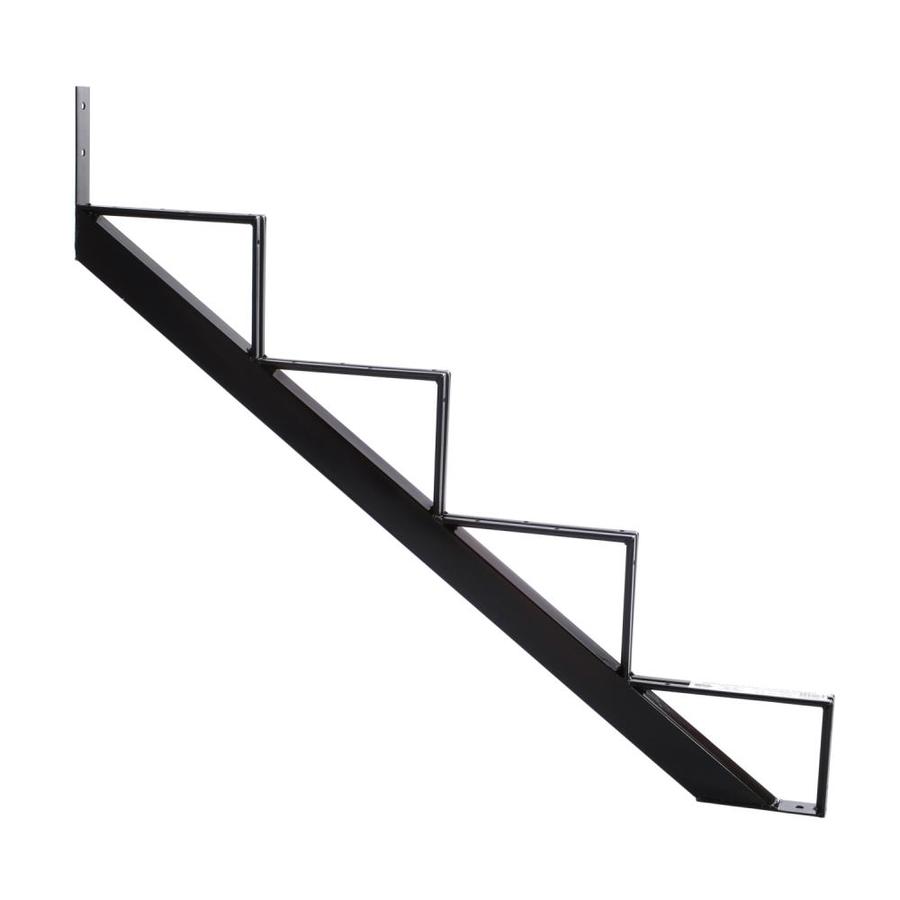 Pylex 4Steps Steel Stair Stringer Black 71/2 in x 101/4 in in the
