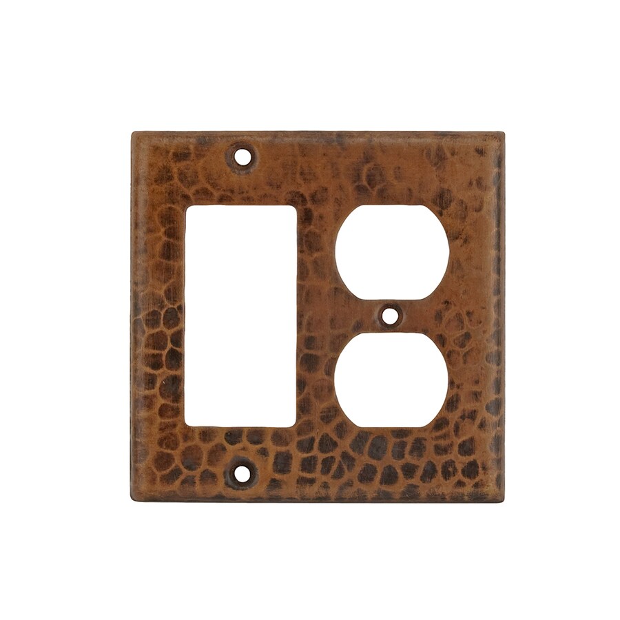 Premier Copper Products 2 Gang Oil Rubbed Bronze Double