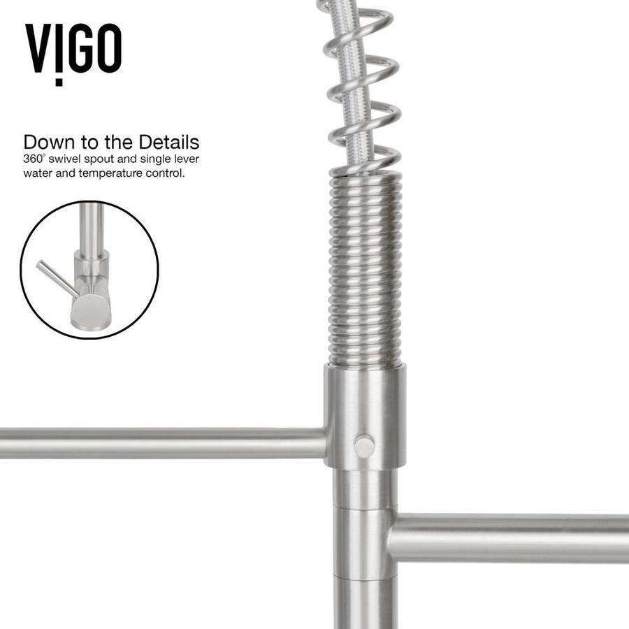 VIGO VG02007ST Kitchen-Faucets - View #7
