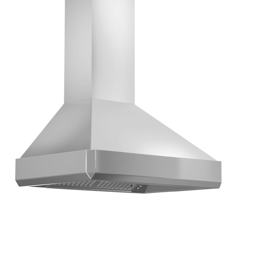 Ducted Stainless Steel Wall Mounted Range Hood Common 36 Inch Actual 36 In