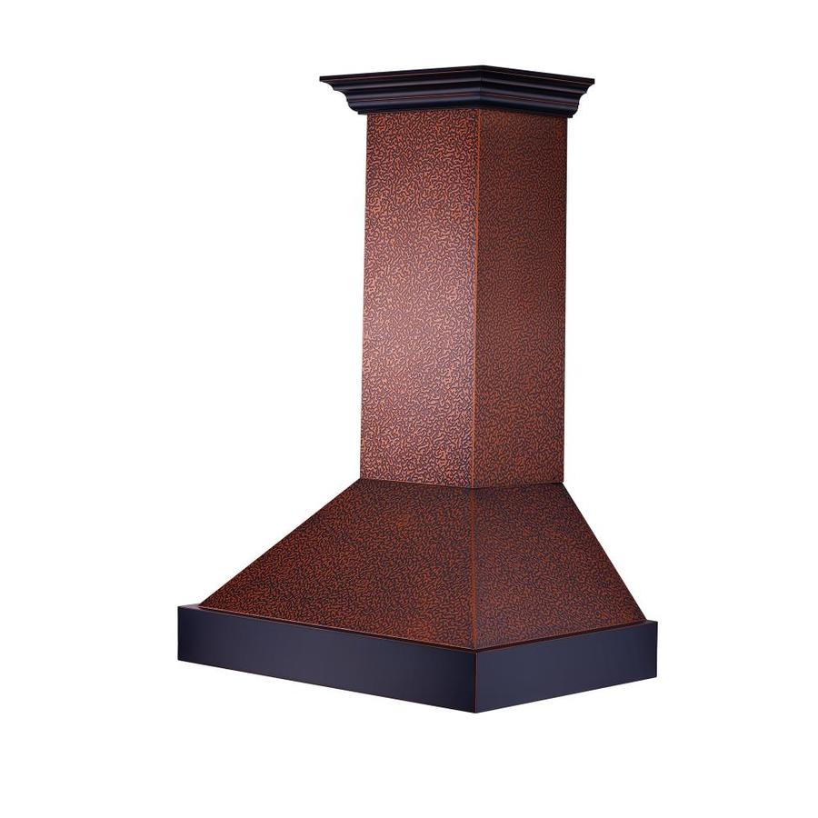 ZLINE KITCHEN & BATH 30in Convertible Copper WallMounted Range Hood