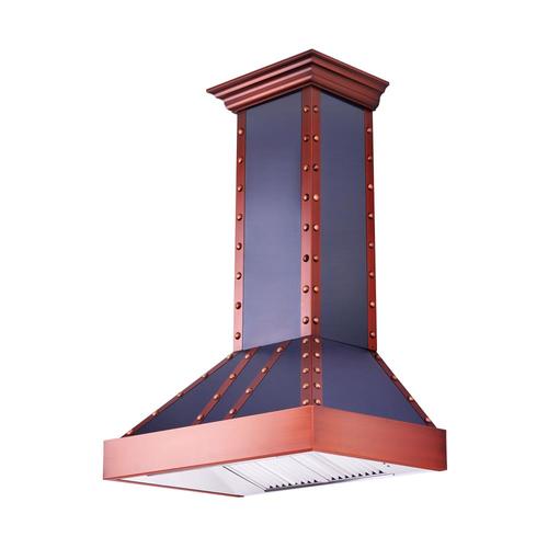 ZLINE KITCHEN & BATH Ducted Copper WallMounted Range Hood 36