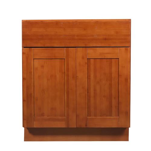 Arcade Green 12 In W X 34 5 In H X 24 In D Bamboo Door And Drawer