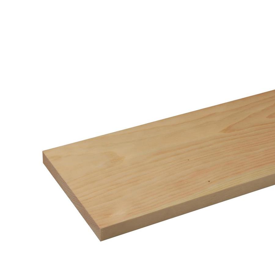 1-in x 8-in x 12-ft Square Unfinished Eastern White Pine Board in the ...