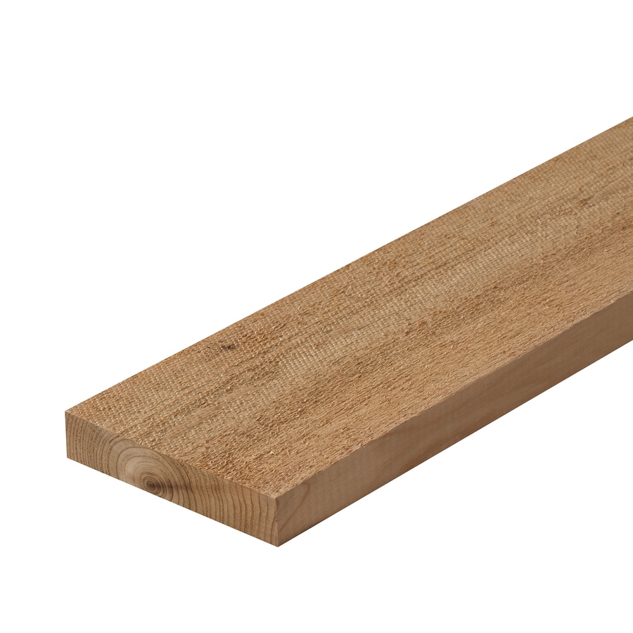 RELIABILT CD10408 1-in x 4-in x 8-ft Unfinished S1S2E Cedar Exterior trim Softwood Board