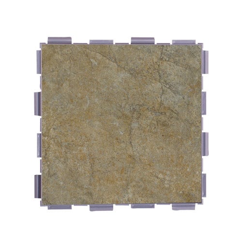 Snapstone Interlocking 12 Pack Paxton Porcelain Floor Tile Common Actual 6 In X At Lowes 12 Pack Paxton Porcelain Floor Tile