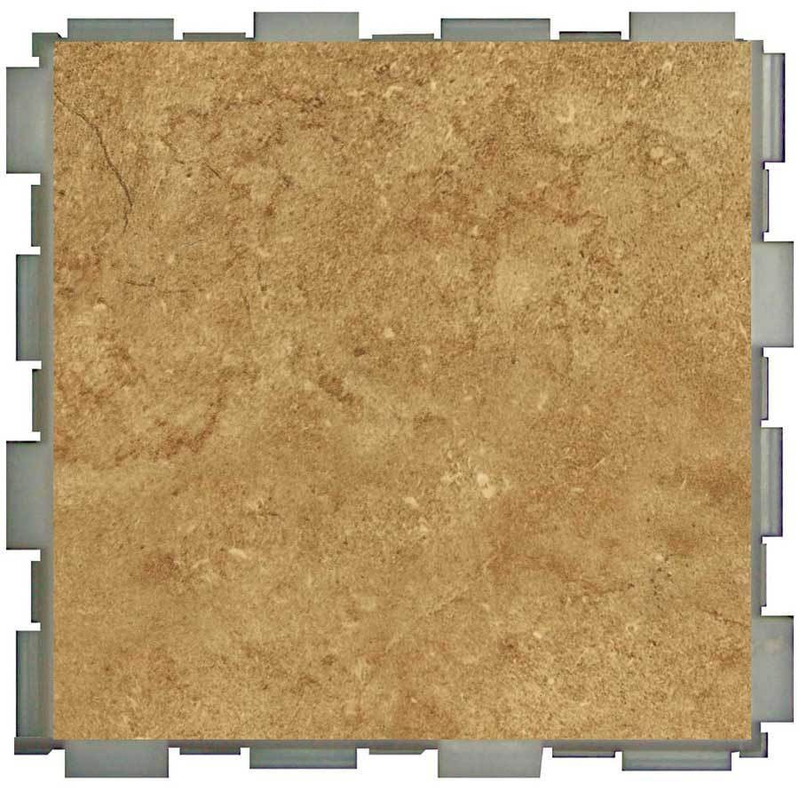 Snapstone Interlocking 12 Pack Mocha 6 In X Porcelain Tile Common Actual The Department At Lowes Mocha 6 In X Porcelain Tile