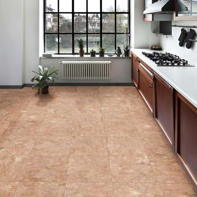 Perfection Floor Tile Stonecraft 6-Piece 20-in x 20-in Sandstone Luxury ...