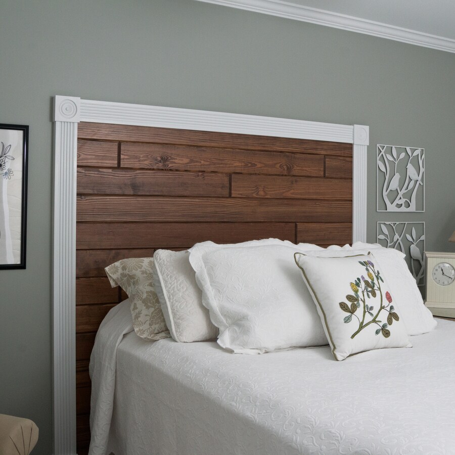 Prefinished Wood Accents Highlands Chocolate Pine Wood Tongue and Groove Wall Plank Kit