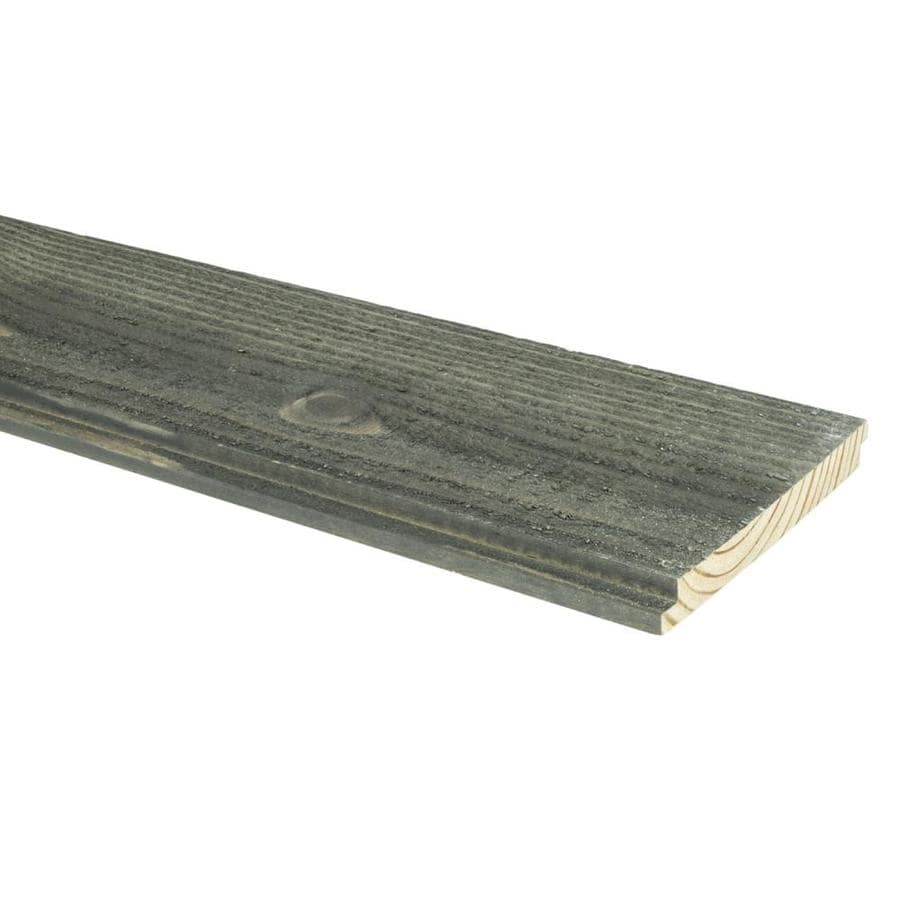 Rough Sawn 5 375 In X 8 Ft Charcoal Pine Shiplap Wall Plank