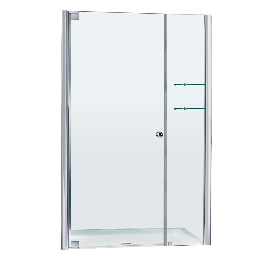DreamLine SHDR-4142728-04 42-1/2-in to 44-1/2-in Frameless Pivot Shower Door