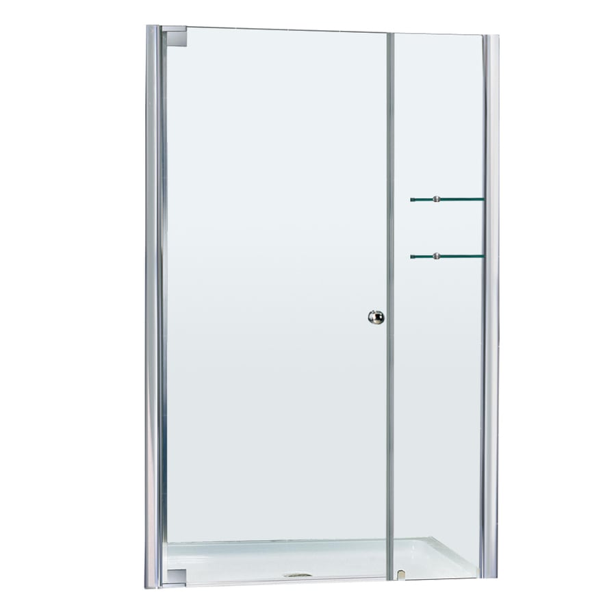 DreamLine SHDR-4144728-01 44-1/4-in to 46-1/4-in Frameless Pivot Shower Door