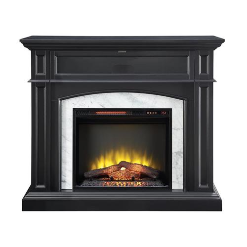 Scott Living 46 5 In W Dark Gray Infrared Quartz Electric