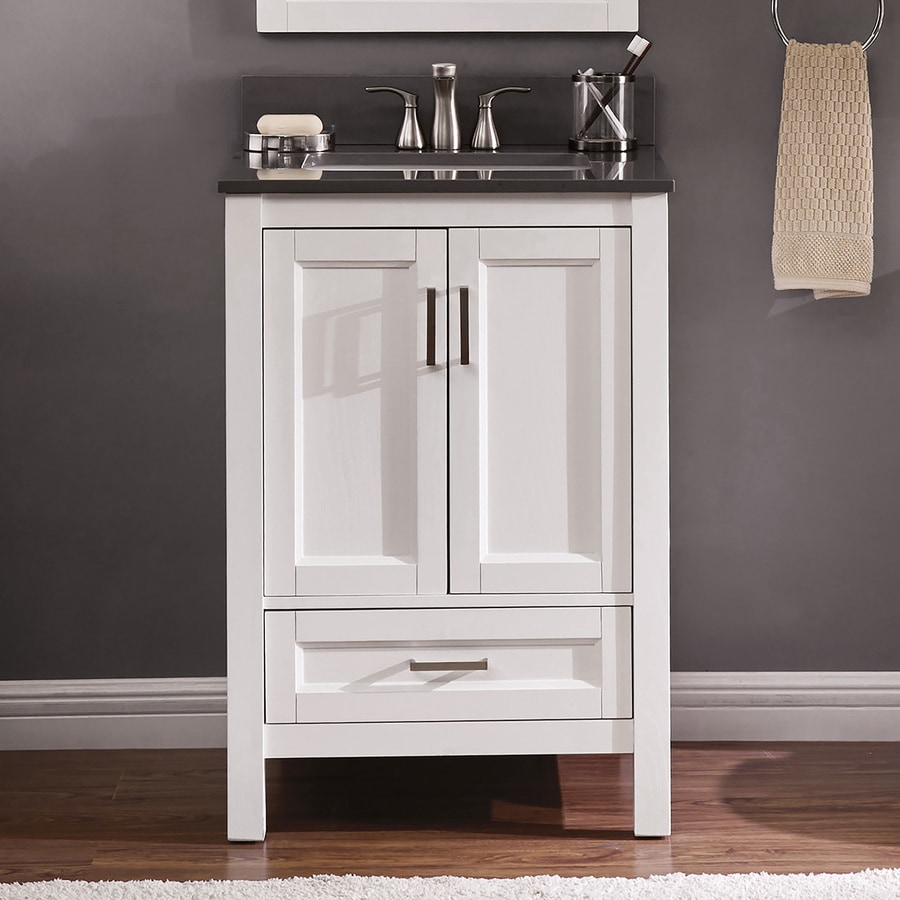 Scott Living Durham 24 In White Oak Single Sink Bathroom