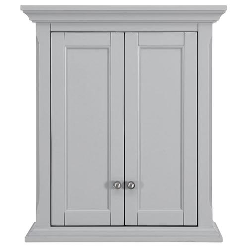 allen + roth Roveland 24-in W x 28-in H x 10-in D Light Gray Bathroom ...