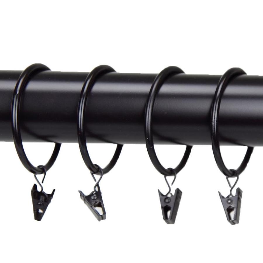 Rod Desyne 10-Pack 2-in Black Curtain Ring At Lowes.com