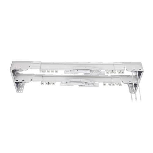Rod Desyne White Heavy Duty Single Traverse Rod - One Way Cord Right (Drapery St (815492012222)