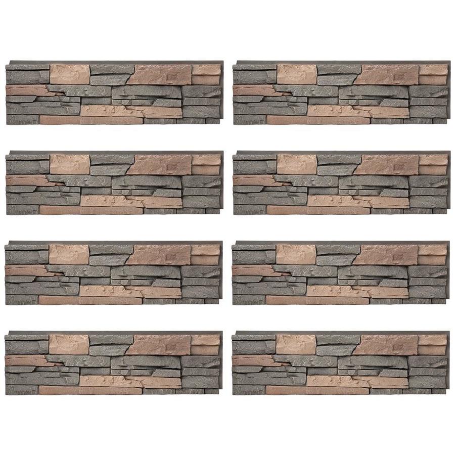 Genstone Stacked Stone 28 Sq Ft Stratford Faux Stone Veneer At