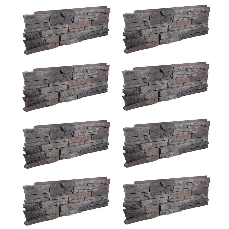 GenStone 25-sq ft Kenai Faux Stone Veneer at Lowes.com